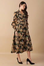 Load image into Gallery viewer, TIME TO EVOLVE WOVEN MIDI DRESS
