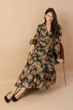 Load image into Gallery viewer, TIME TO EVOLVE WOVEN MIDI DRESS
