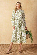 Load image into Gallery viewer, WANT YOU AROUND WOVEN MIDI DRESS
