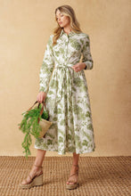 Load image into Gallery viewer, WANT YOU AROUND WOVEN MIDI DRESS
