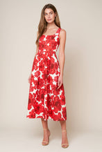 Load image into Gallery viewer, WAVES OF LIFE WOVEN MIDI DRESS
