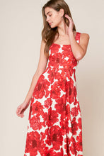 Load image into Gallery viewer, WAVES OF LIFE WOVEN MIDI DRESS
