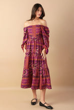 Load image into Gallery viewer, MELLOW MOMENTS WOVEN MIDI DRESS

