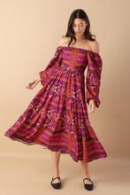 Load image into Gallery viewer, MELLOW MOMENTS WOVEN MIDI DRESS
