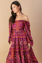 Load image into Gallery viewer, MELLOW MOMENTS WOVEN MIDI DRESS
