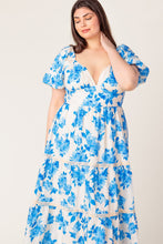 Load image into Gallery viewer, THROUGH THE FOG WOVEN MIDI DRESS
