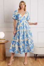 Load image into Gallery viewer, THROUGH THE FOG WOVEN MIDI DRESS
