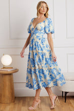 Load image into Gallery viewer, THROUGH THE FOG WOVEN MIDI DRESS
