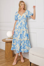 Load image into Gallery viewer, THROUGH THE FOG WOVEN MIDI DRESS

