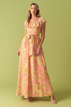 Load image into Gallery viewer, THE ART OF BALANCE WOVEN MIDI DRESS

