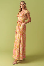 Load image into Gallery viewer, THE ART OF BALANCE WOVEN MIDI DRESS
