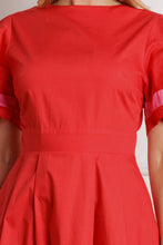 Load image into Gallery viewer, A CRAZY IDEA WOVEN MIDI DRESS
