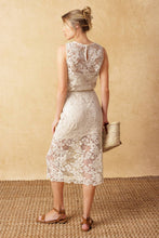 Load image into Gallery viewer, TIMELESS TREASURES LACE WOVEN MIDI DRESS
