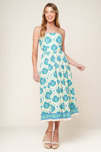 Load image into Gallery viewer, THRIVING POISE WOVEN MIDI DRESS
