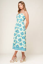 Load image into Gallery viewer, THRIVING POISE WOVEN MIDI DRESS
