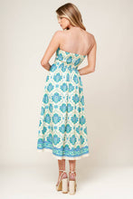 Load image into Gallery viewer, THRIVING POISE WOVEN MIDI DRESS
