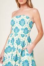 Load image into Gallery viewer, THRIVING POISE WOVEN MIDI DRESS
