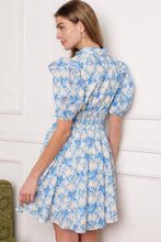 Load image into Gallery viewer, BLOOMING SHORES WOVEN MINI DRESS
