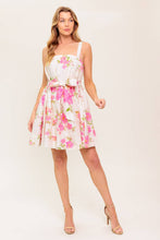 Load image into Gallery viewer, PERFECT AFTERNOON WOVEN MINI DRESS
