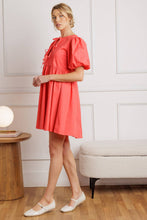 Load image into Gallery viewer, TIMELESS ANYWAYS WOVEN MINI DRESS
