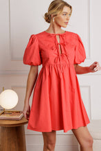 Load image into Gallery viewer, TIMELESS ANYWAYS WOVEN MINI DRESS
