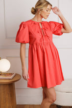 Load image into Gallery viewer, TIMELESS ANYWAYS WOVEN MINI DRESS
