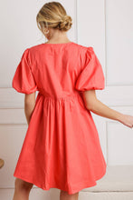 Load image into Gallery viewer, TIMELESS ANYWAYS WOVEN MINI DRESS
