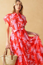 Load image into Gallery viewer, MAKE IT COUNT WOVEN MIDI DRESS
