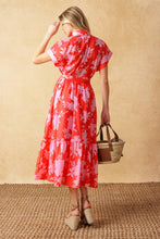 Load image into Gallery viewer, MAKE IT COUNT WOVEN MIDI DRESS

