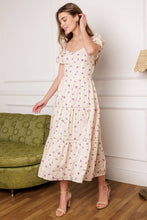 Load image into Gallery viewer, SUNSET GAZING WOVEN MIDI DRESS
