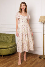 Load image into Gallery viewer, SUNSET GAZING WOVEN MIDI DRESS
