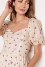 Load image into Gallery viewer, SUNSET GAZING WOVEN MIDI DRESS
