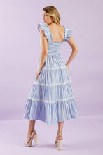 Load image into Gallery viewer, SWING OF THINGS WOVEN MIDI DRESS
