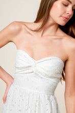 Load image into Gallery viewer, WISHING WELL WHITE WOVEN LACE MAXI DRESS
