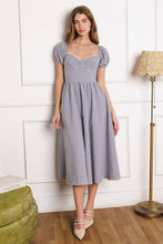 Load image into Gallery viewer, IT&#39;S MY DAY WOVEN MIDI DRESS
