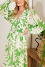 Load image into Gallery viewer, LEAVES OF TOMORROW WOVEN MAXI DRESS
