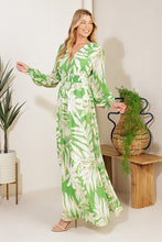 Load image into Gallery viewer, LEAVES OF TOMORROW WOVEN MAXI DRESS
