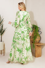 Load image into Gallery viewer, LEAVES OF TOMORROW WOVEN MAXI DRESS
