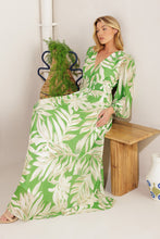 Load image into Gallery viewer, LEAVES OF TOMORROW WOVEN MAXI DRESS
