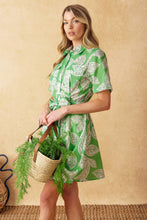 Load image into Gallery viewer, MYSTERIES OF THE NIGHT WOVEN MINI DRESS
