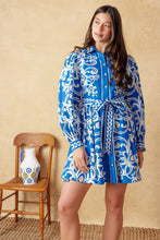 Load image into Gallery viewer, MOONSTONE DREAMS WOVEN MINI DRESS
