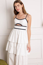 Load image into Gallery viewer, GO GETTER WOVEN MIDI DRESS
