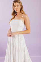 Load image into Gallery viewer, ENCHANTING MOMENTS WOVEN MIDI DRESS
