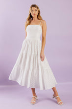 Load image into Gallery viewer, ENCHANTING MOMENTS WOVEN MIDI DRESS
