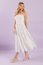 Load image into Gallery viewer, ENCHANTING MOMENTS WOVEN MIDI DRESS
