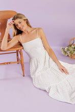 Load image into Gallery viewer, ENCHANTING MOMENTS WOVEN MIDI DRESS
