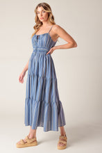 Load image into Gallery viewer, SECRET'S OUT WOVEN MIDI DRESS
