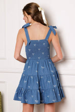 Load image into Gallery viewer, DUSK ENCHANTMENT WOVEN MINI DRESS

