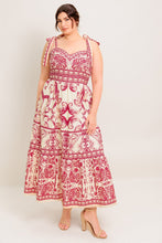Load image into Gallery viewer, THE GARDEN&#39;S SECRET WOVEN MIDI DRESS

