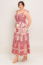 Load image into Gallery viewer, THE GARDEN&#39;S SECRET WOVEN MIDI DRESS
